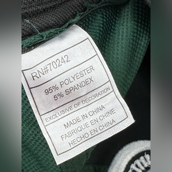 Like New Michigan State Spartans Green White Logo Embroidered Velcro - Picture 10 of 10